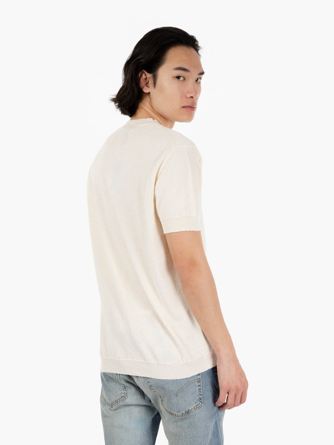 T-shirt girocollo organic cotton latte