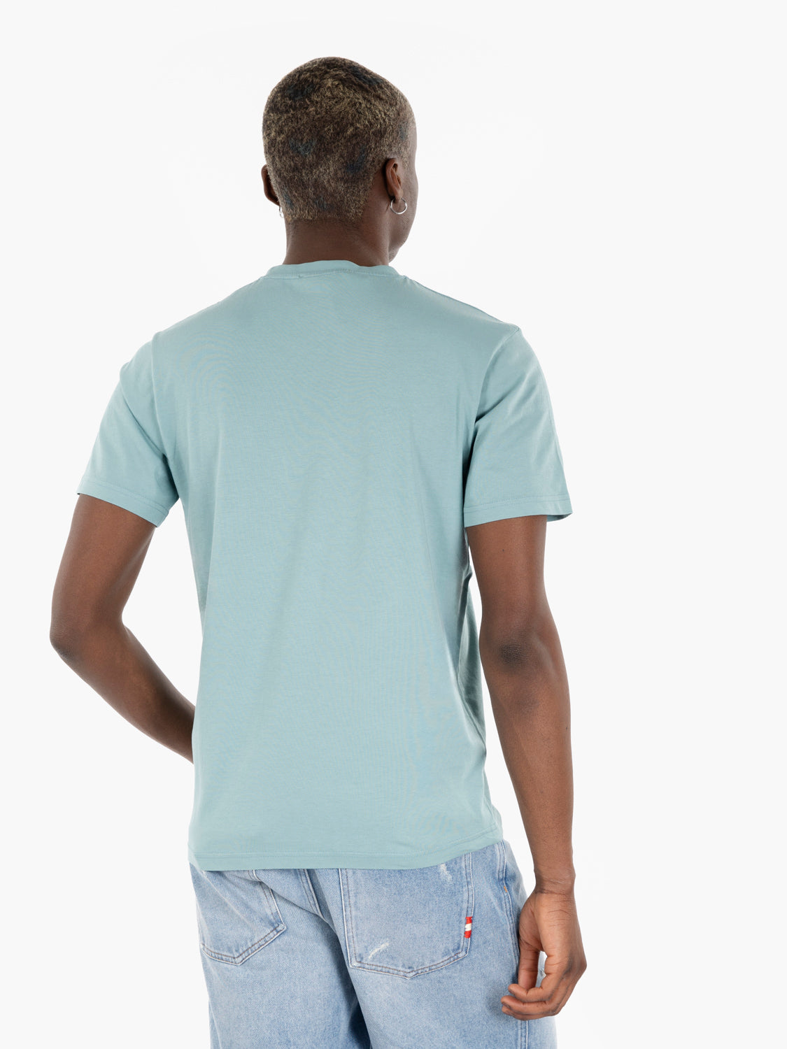 T-shirt in jersey aquamarine