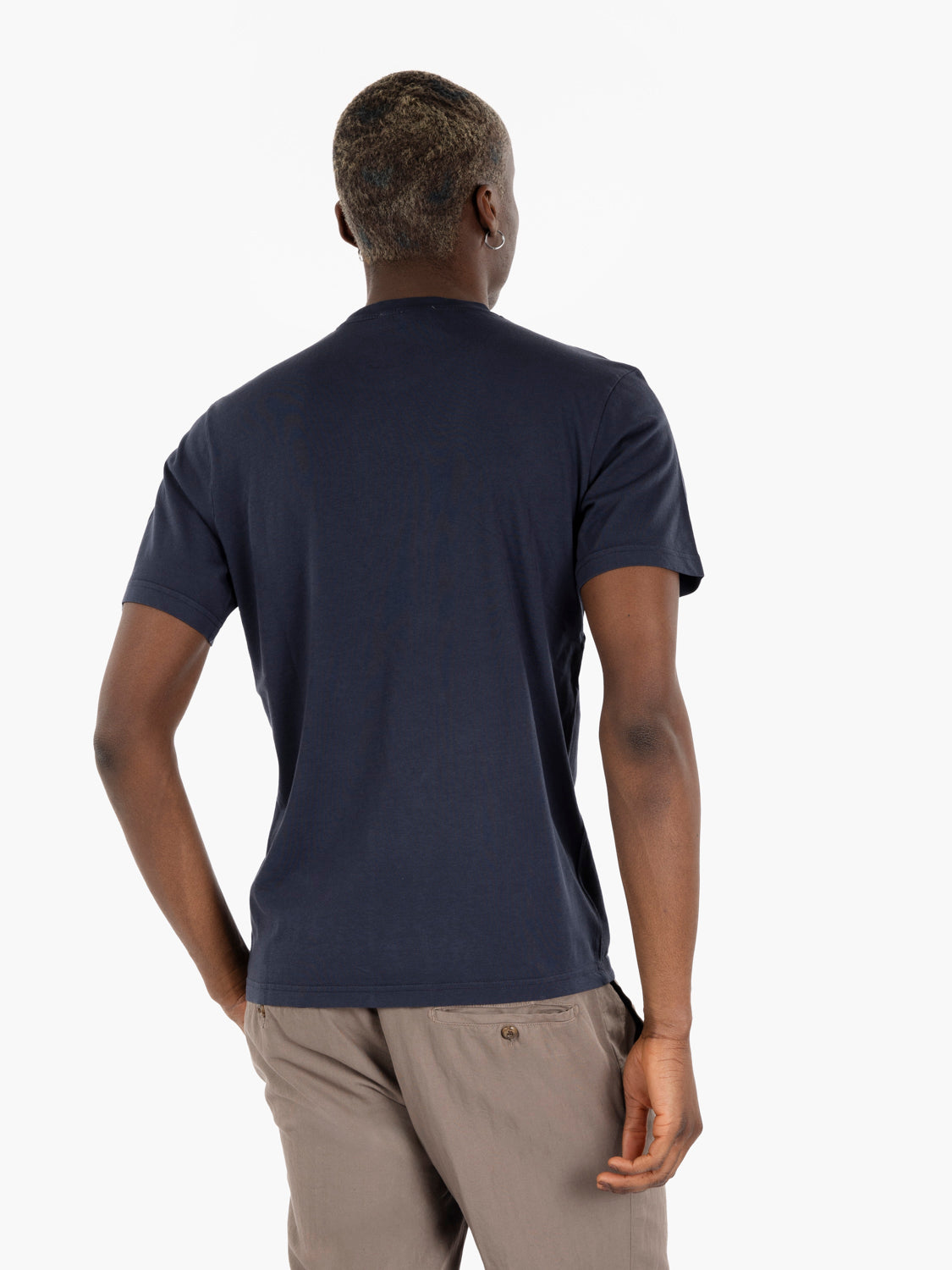 T-shirt in jersey navy