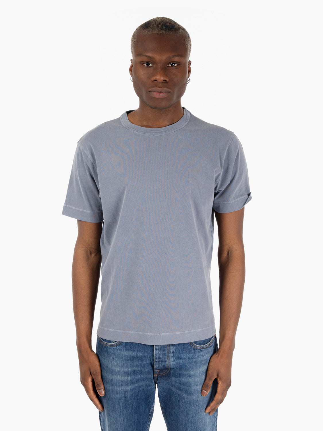 Light blue organic cotton t-shirt