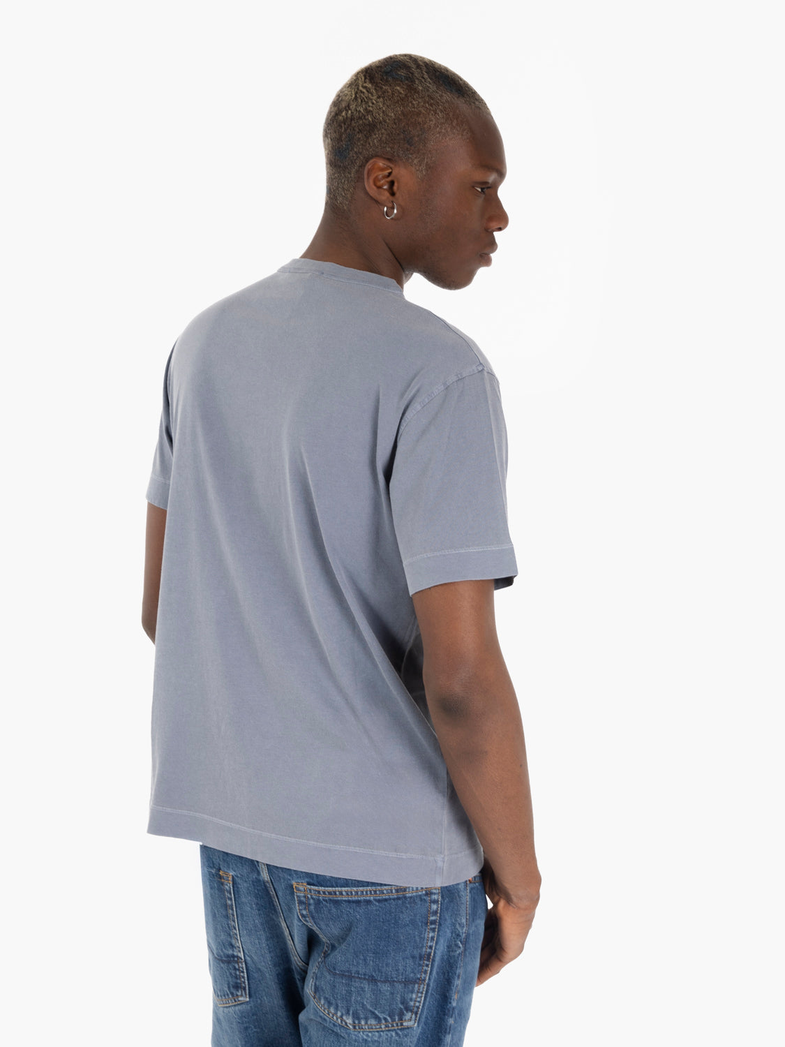 Light blue organic cotton t-shirt