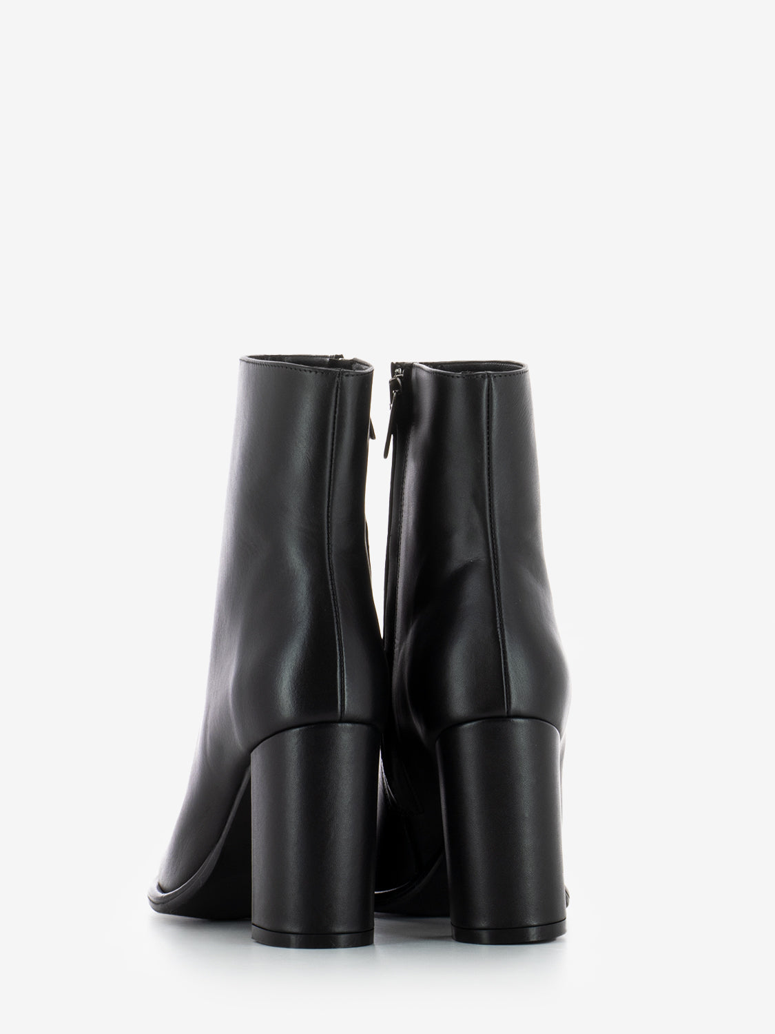 R2462-VIT_BLK BLACK CALFSKIN 90MM ANKLE BOOT