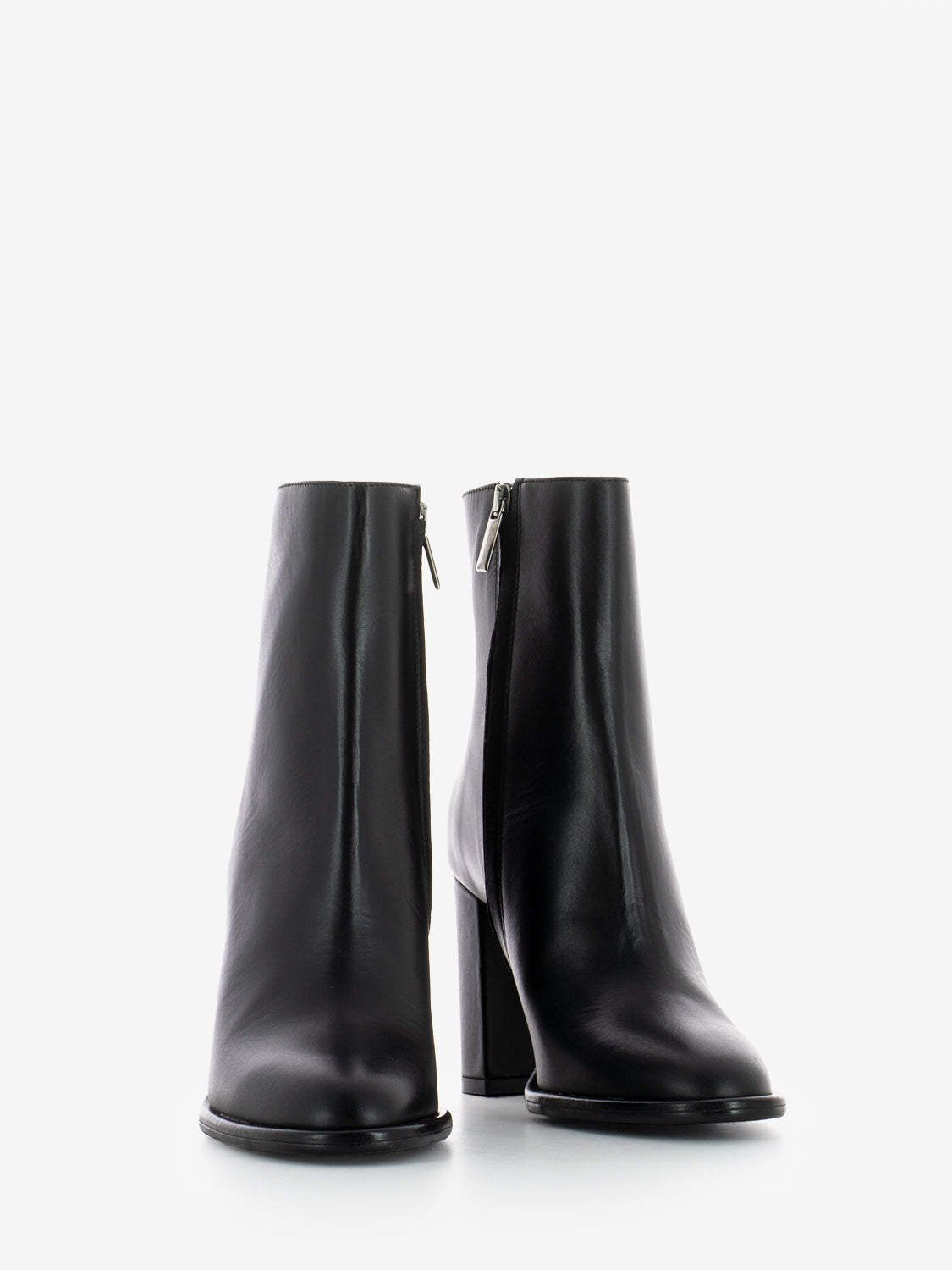 R2462-VIT_BLK BLACK CALFSKIN 90MM ANKLE BOOT