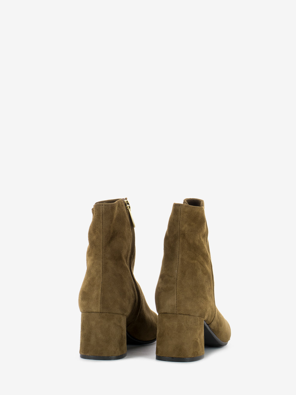 T.55 ankle boots in tobacco suede