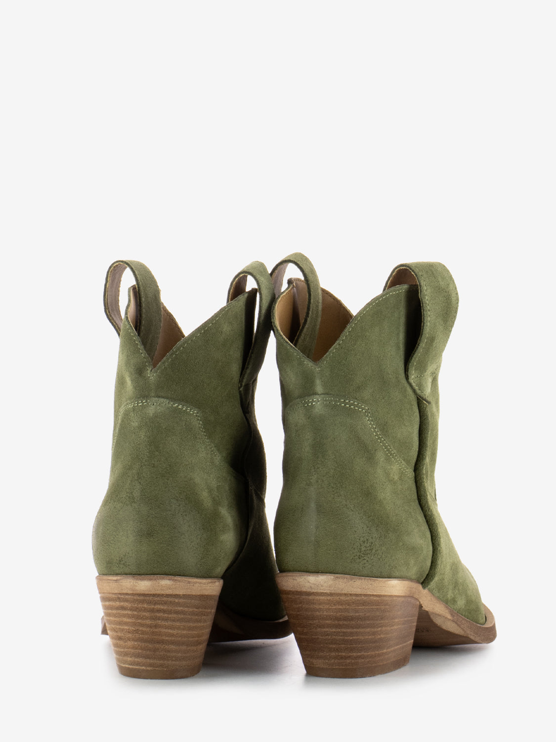 Tronchetti tex camoscio muschio