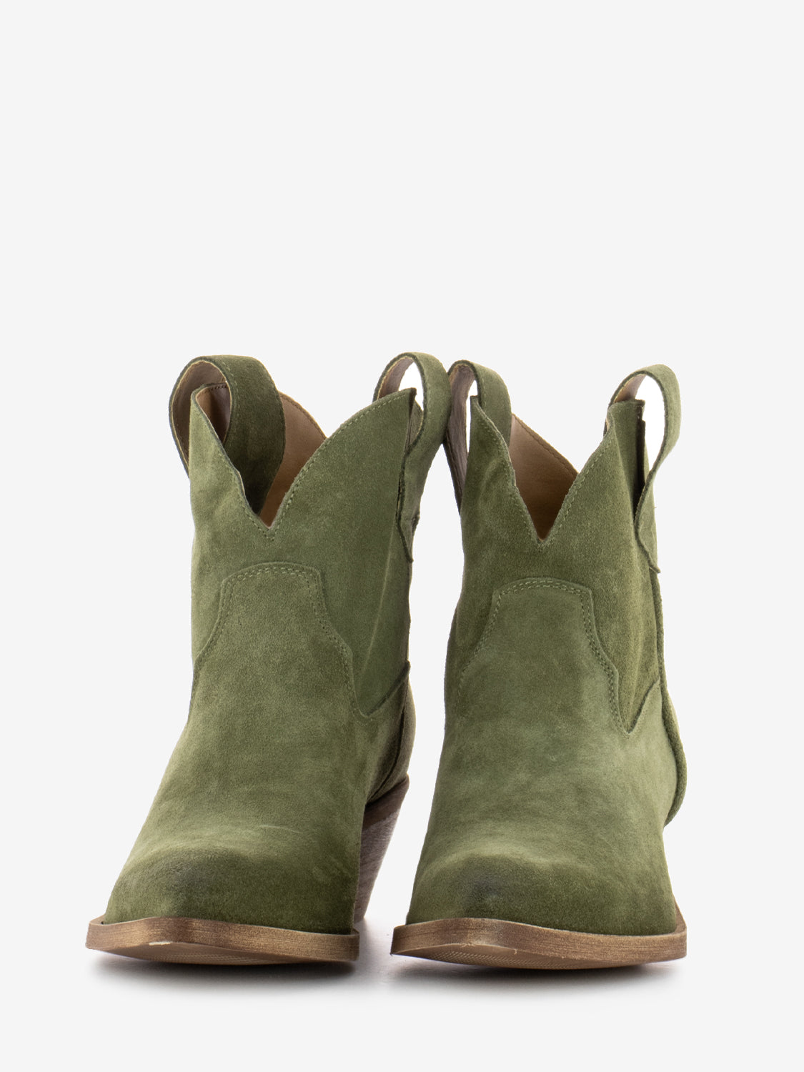 Tronchetti tex camoscio muschio