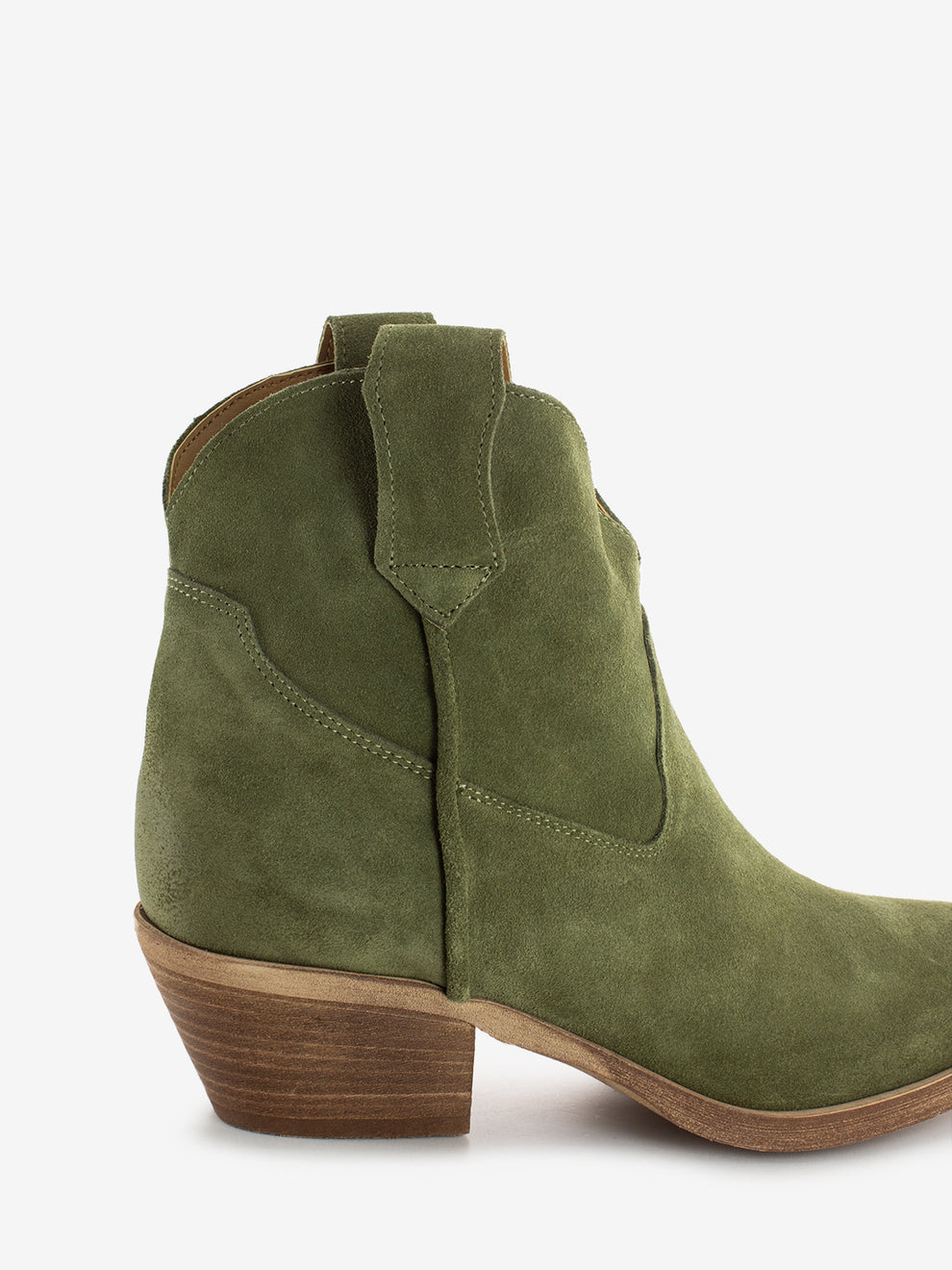 Tronchetti tex camoscio muschio