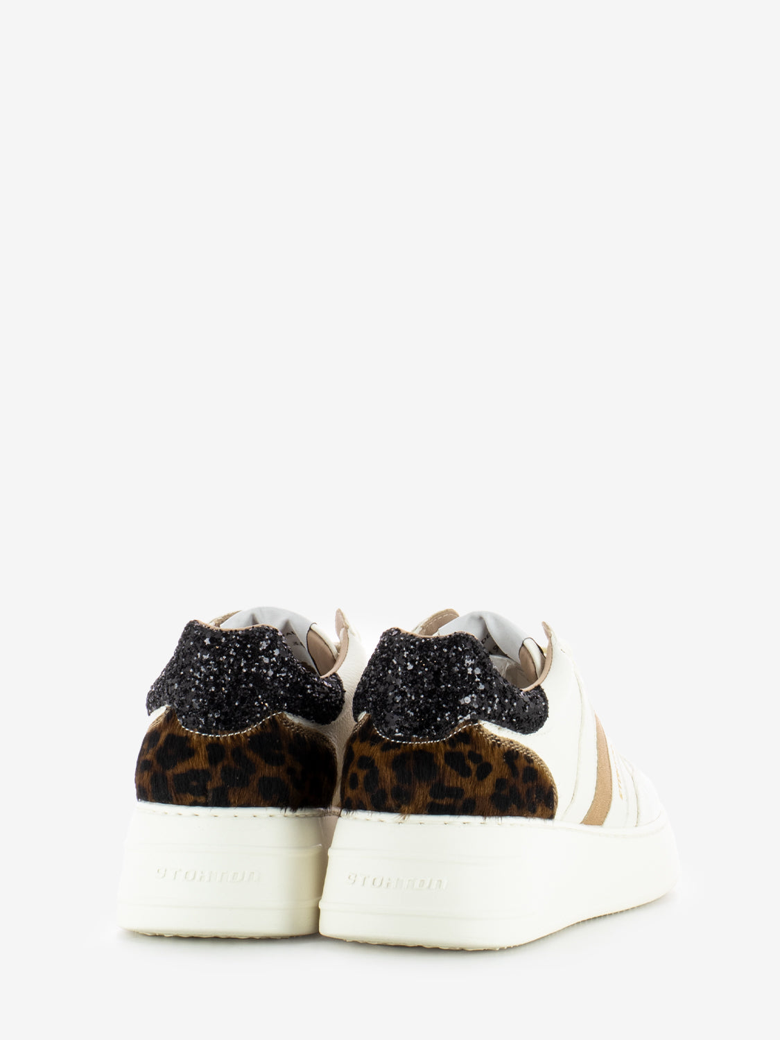 Sneakers Jungle in pelle bianco