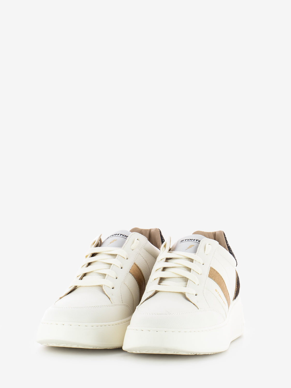 Sneakers Jungle in pelle bianco