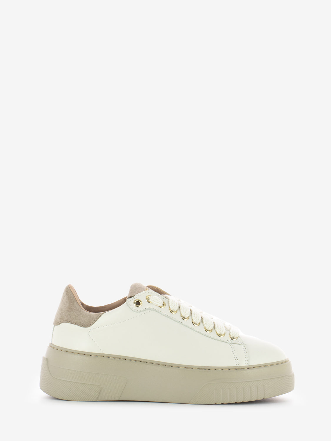 Sneakers Plain panna / tortora