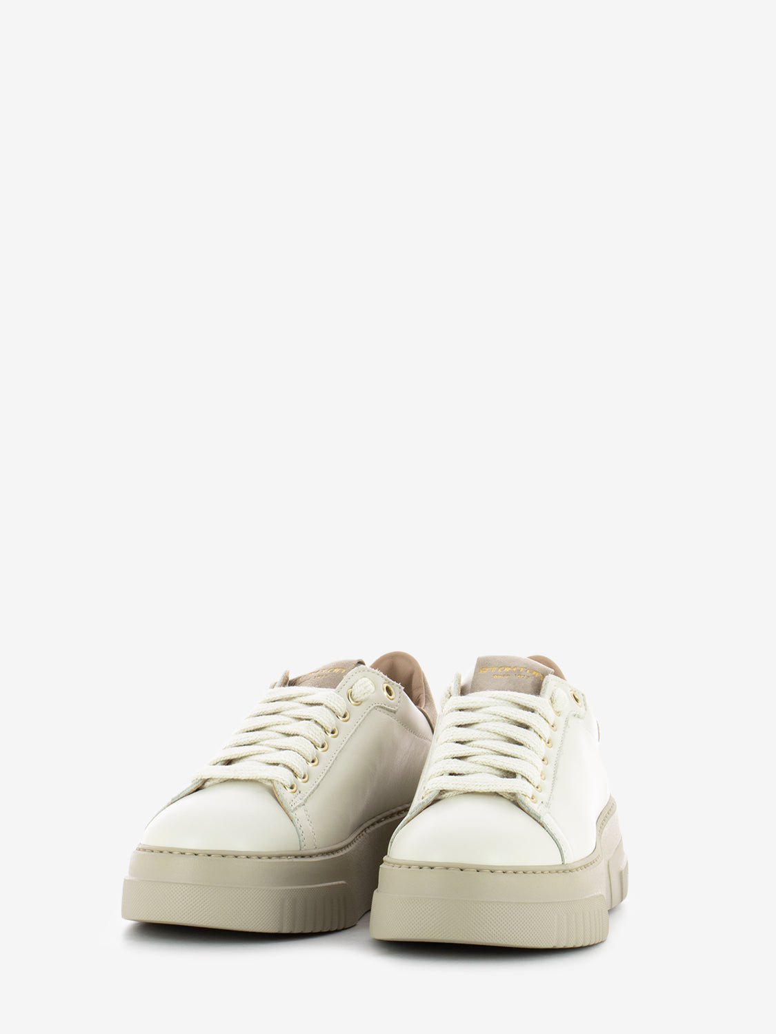 Sneakers Plain panna / tortora