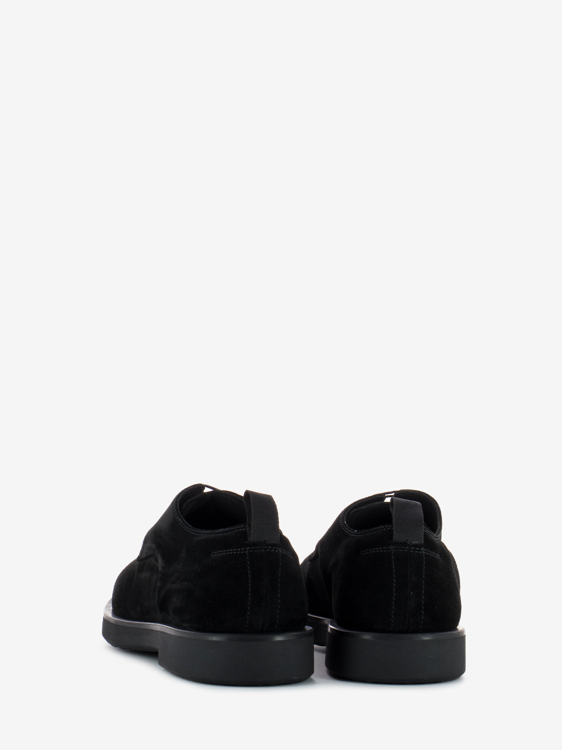 Derby Softy in camoscio nero