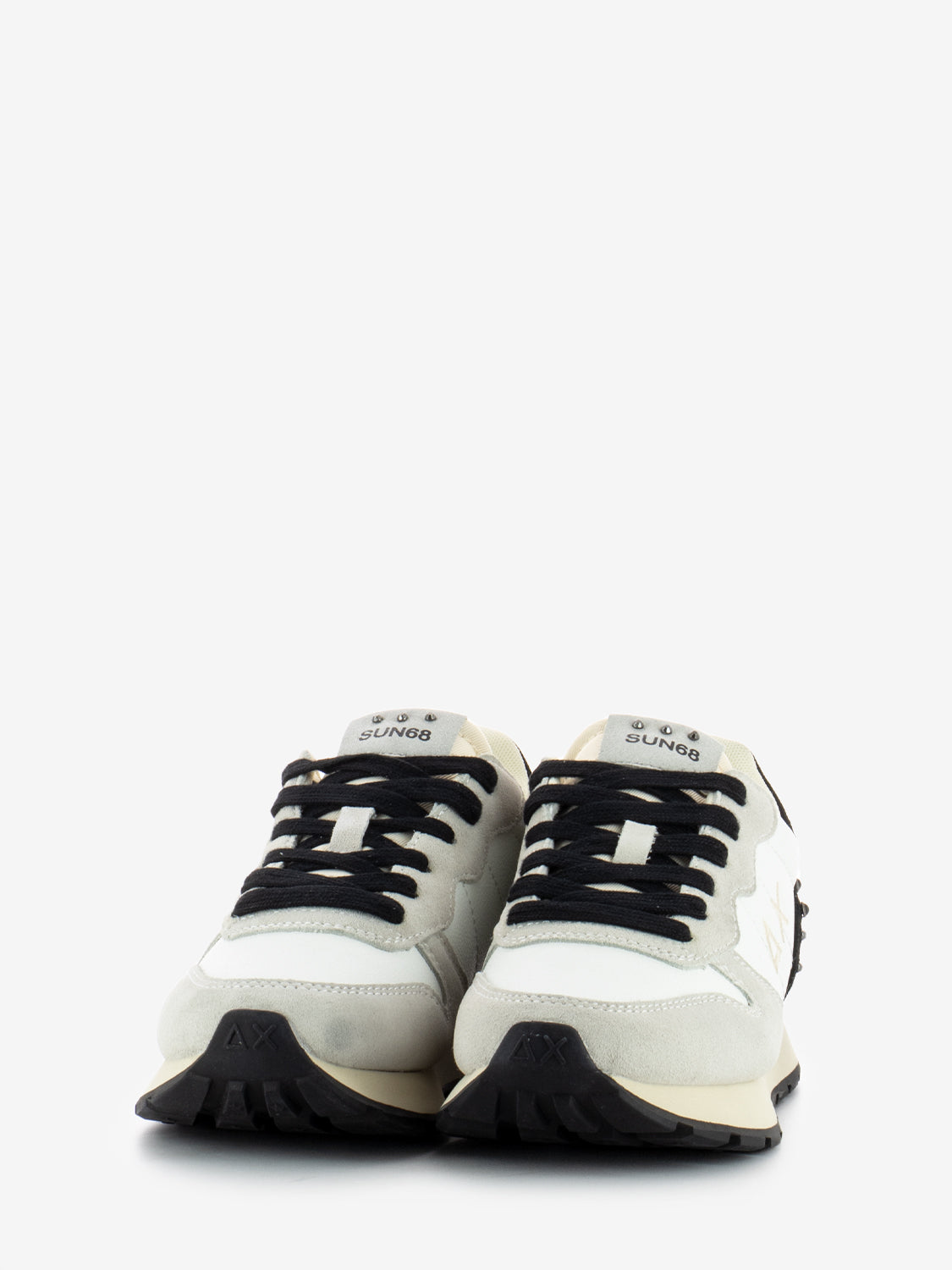 Ally Sneakers with Cream White Studs