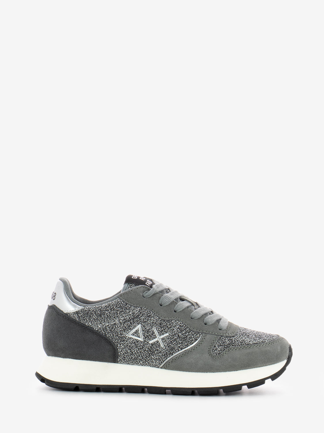 Sneakers Ally glitter argento