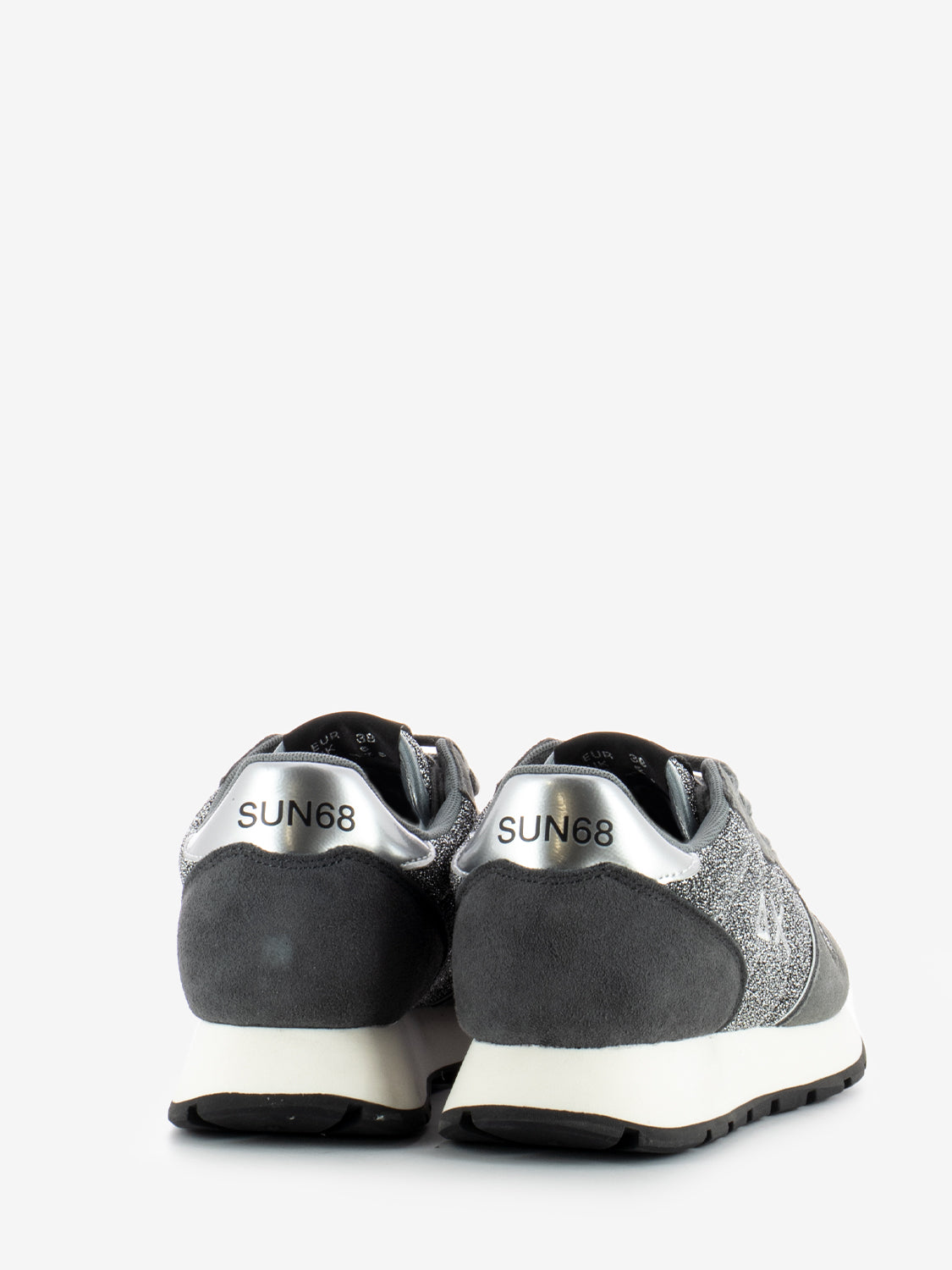 Sneakers Ally glitter argento