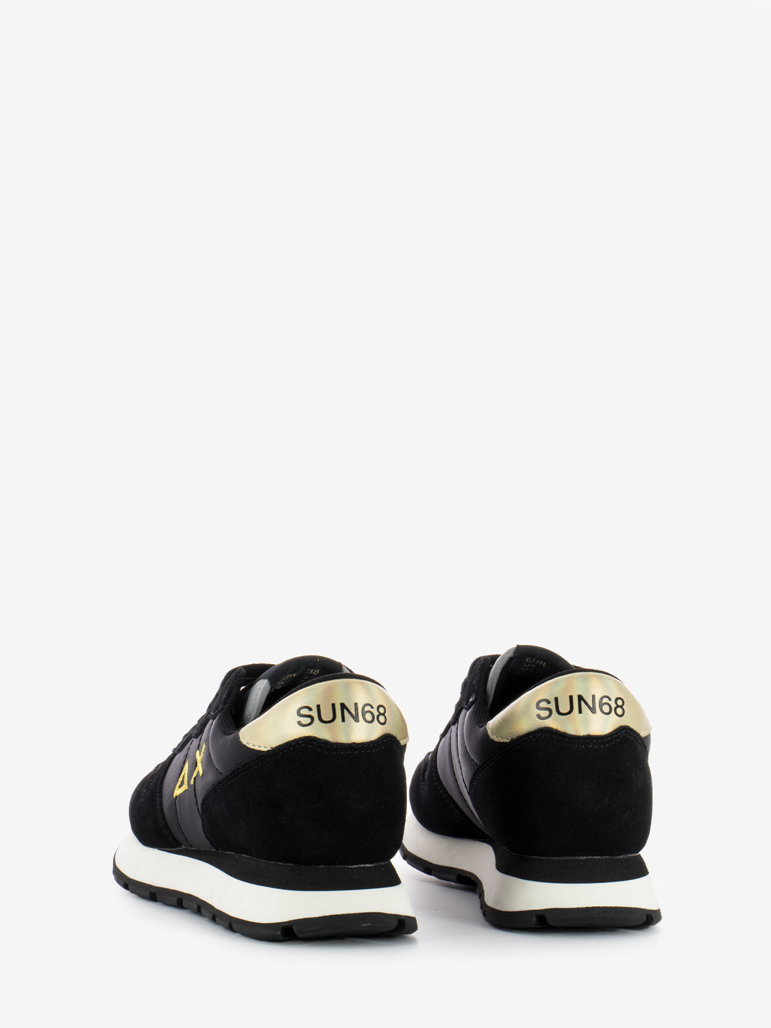 Ally Gold Girl Sneakers Black
