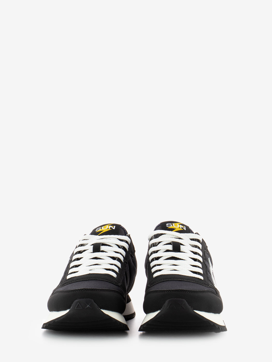 Niki Solid Black Sneakers