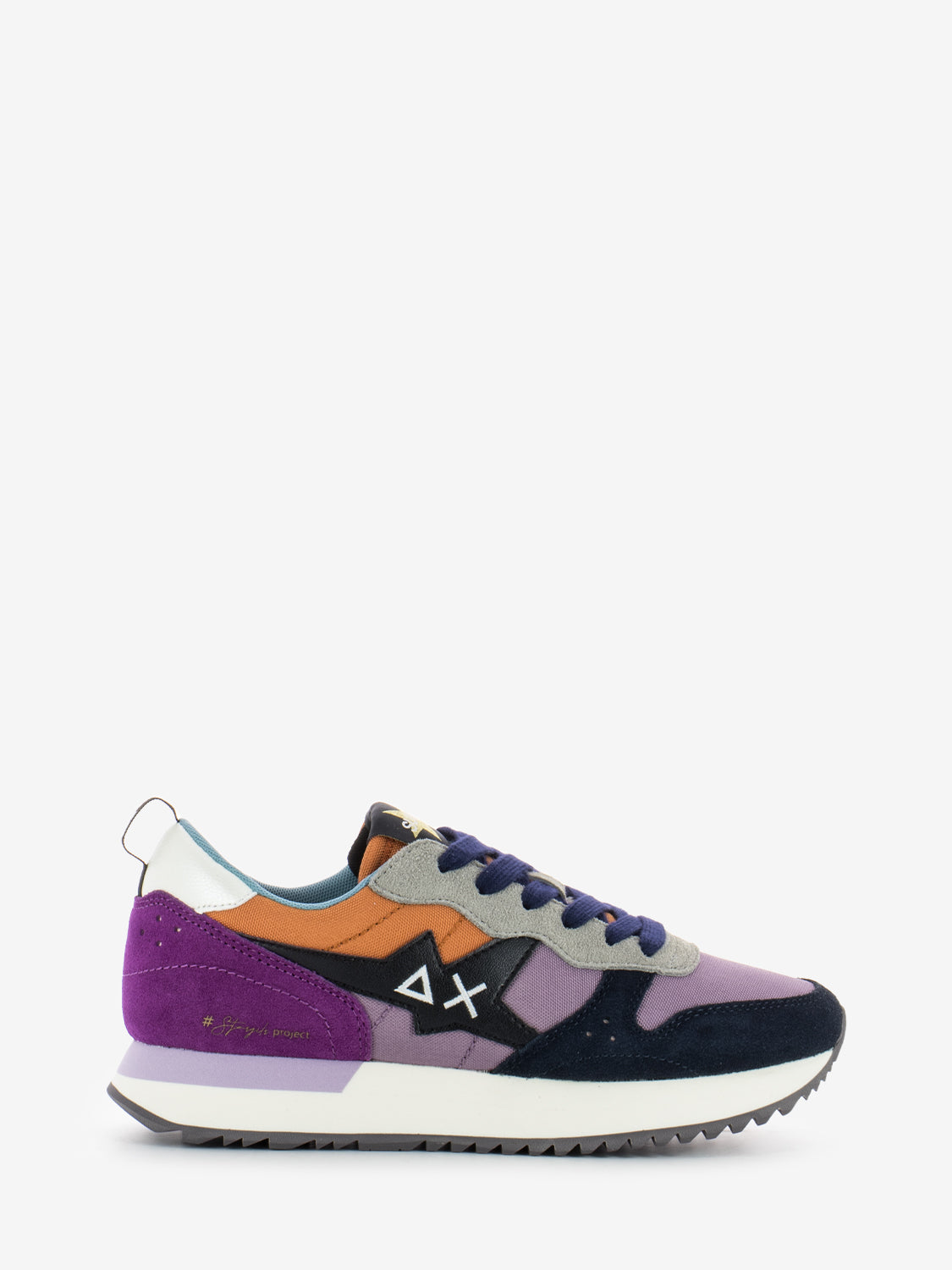 Sneakers Stargirl malva / carota / multicolor