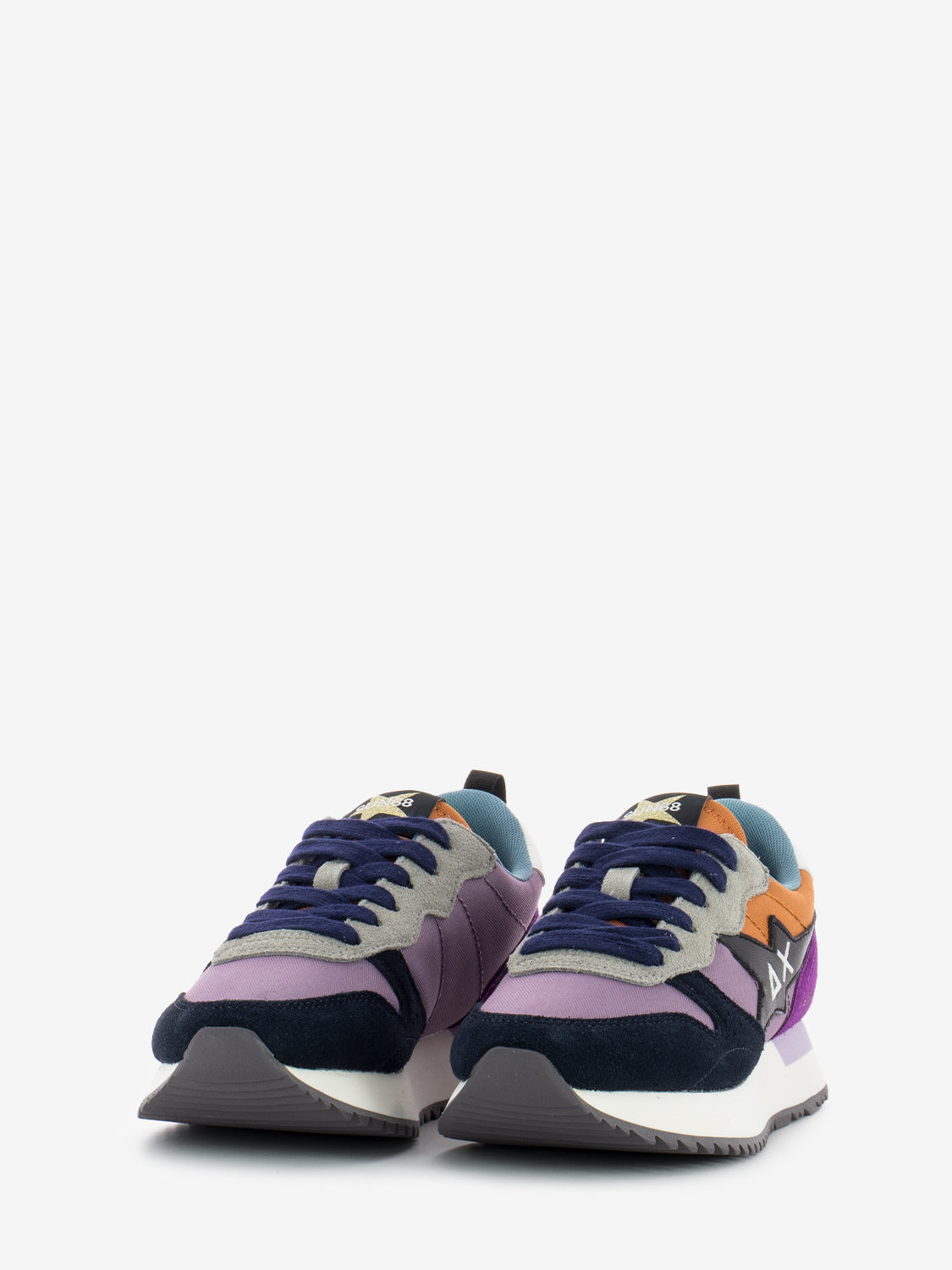 Sneakers Stargirl malva / carota / multicolor