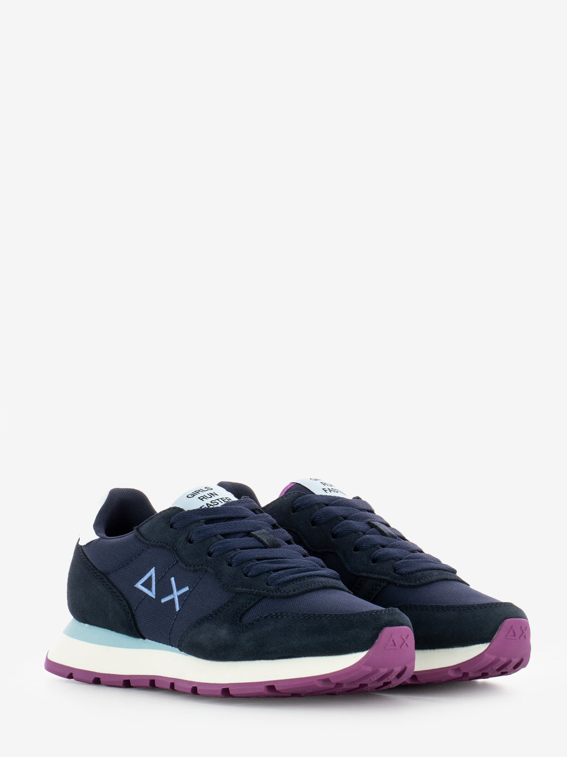 Ally solid navy blue