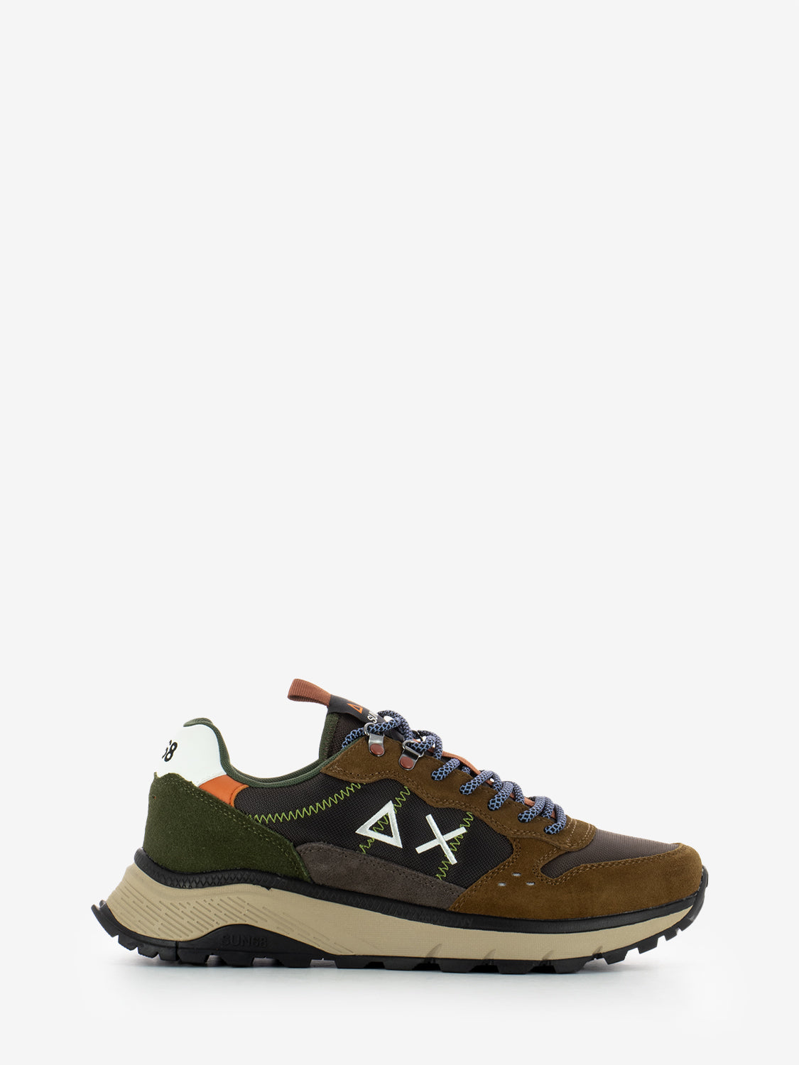 Sneakers Fire & Camping marrone