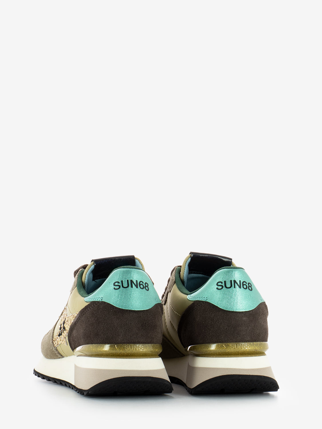 Stargirl glitter logo beige scuro