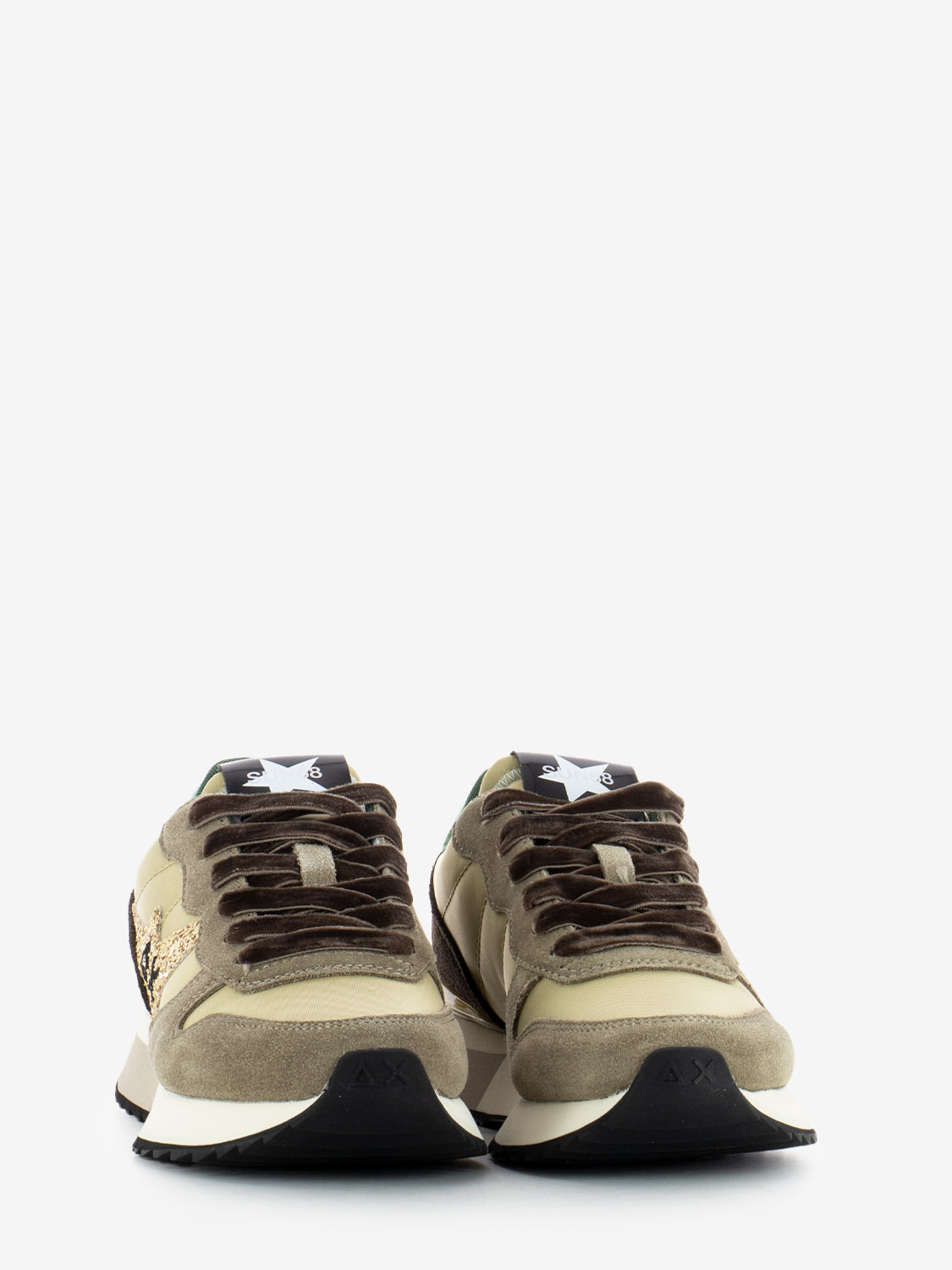 Stargirl glitter logo beige scuro