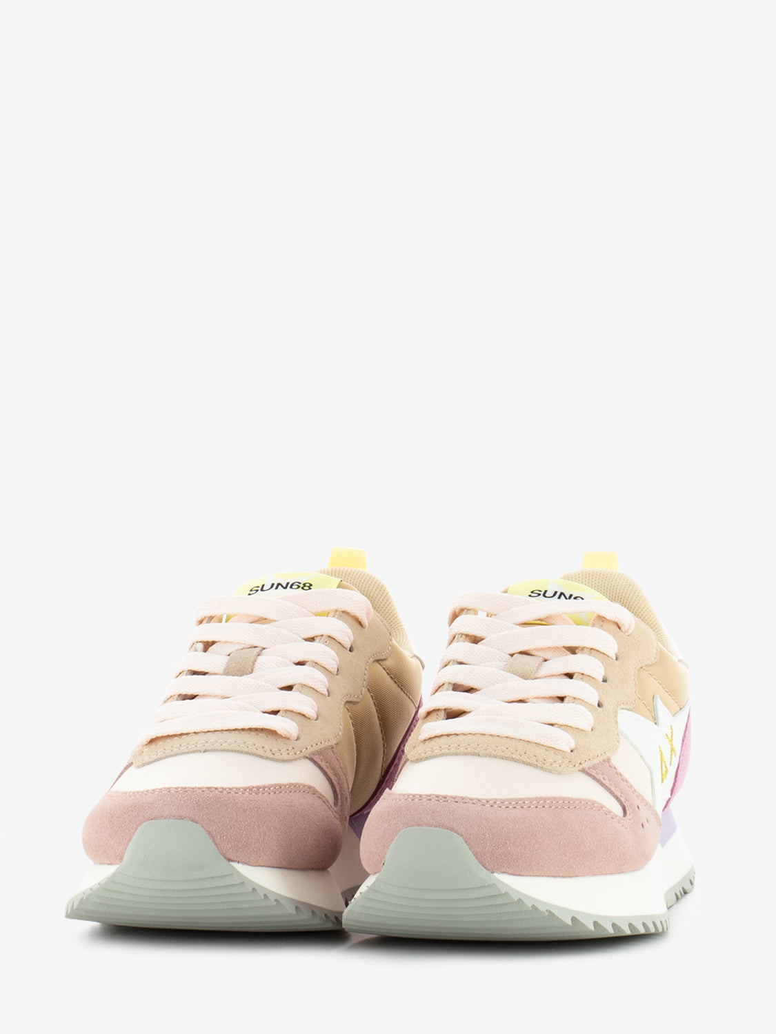 Stargirl in suede e tessuto rosa