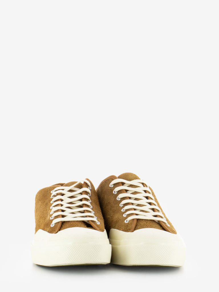 SUPERGA - Sneakers 2432 Works Hairy suede tobacco / off white