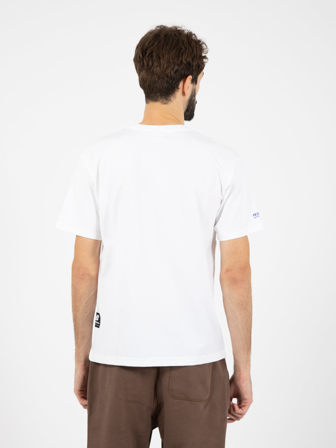 Athletics T-shirt Aron Leah Group Fun white / blue