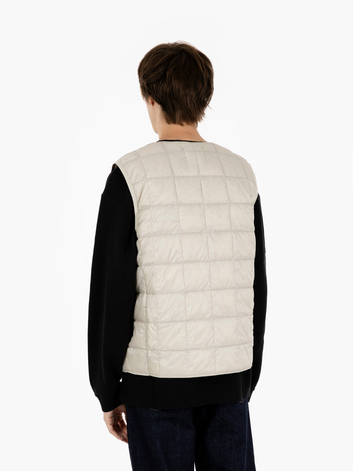 Gilet V-Neck icegray