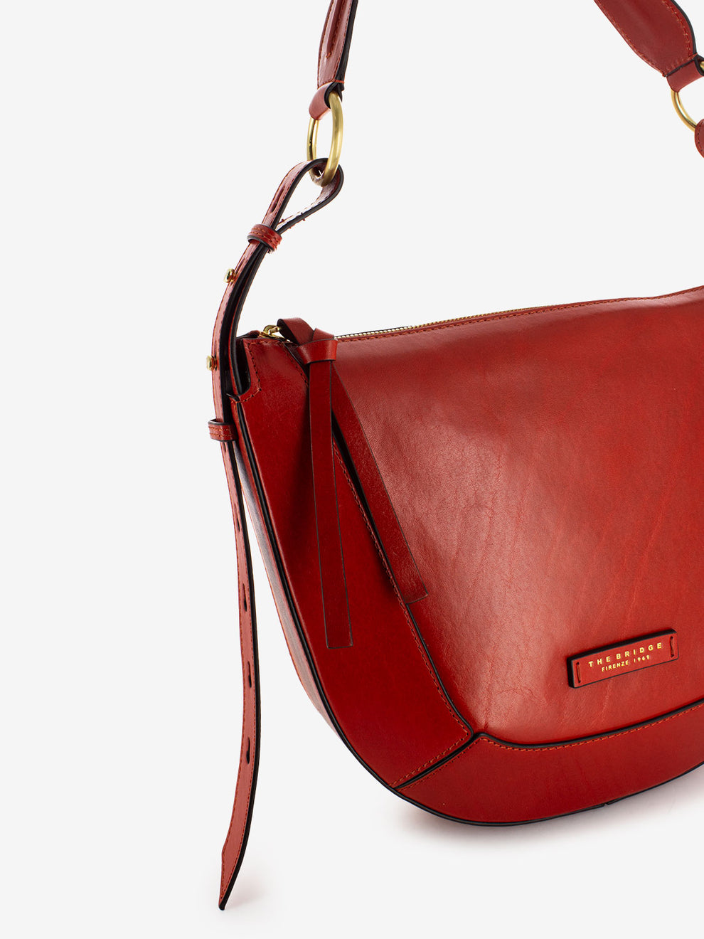 Borsa Fedora arancio bruciato