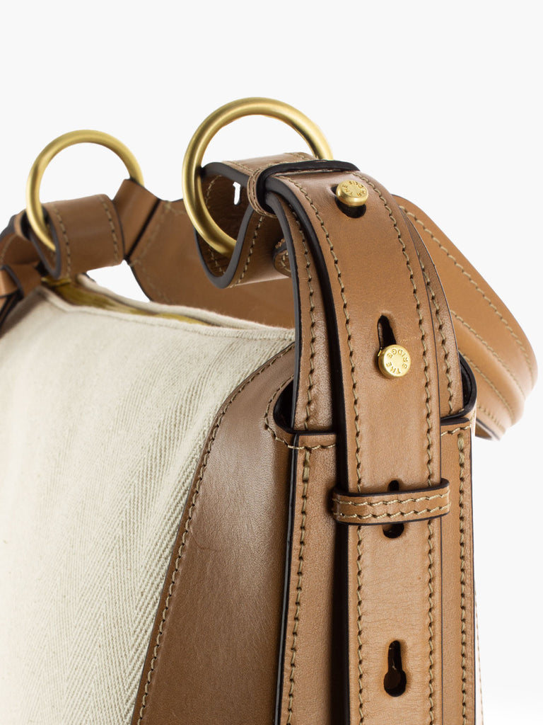 THE BRIDGE - Borsa Fedora arancio marzapane