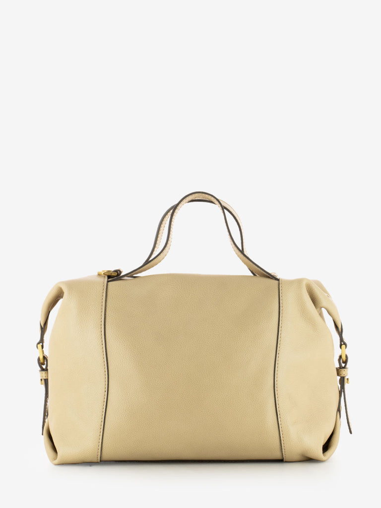 THE BRIDGE - Borsa L doppia funzione gemma arancio butter