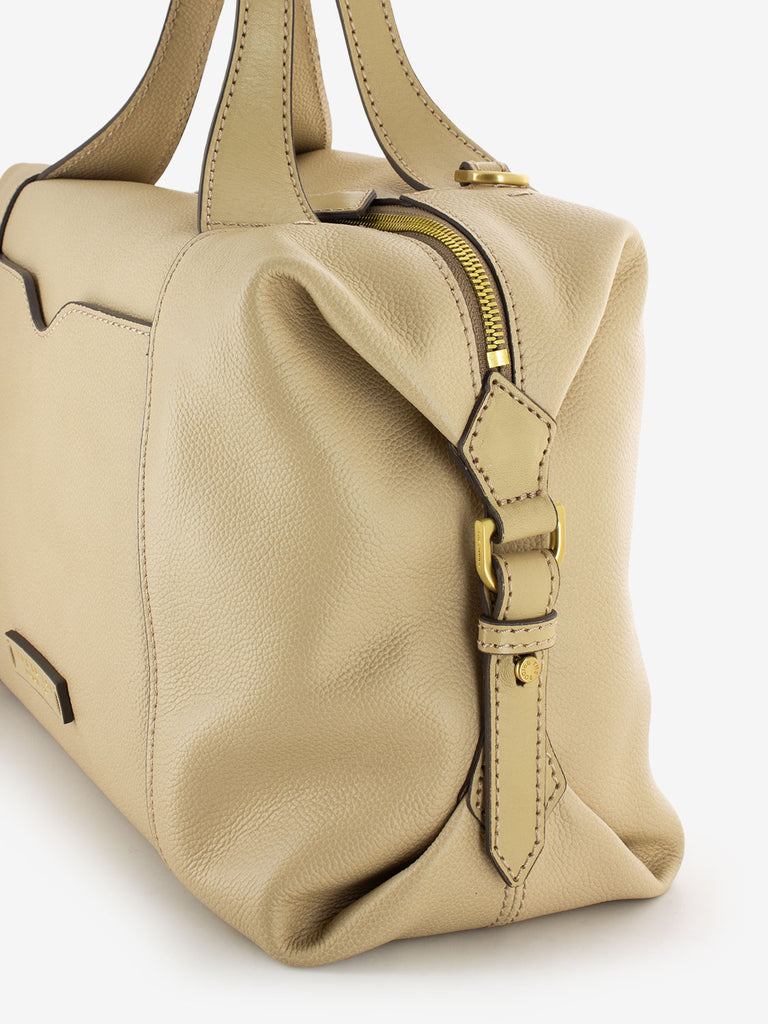 THE BRIDGE - Borsa L doppia funzione gemma arancio butter