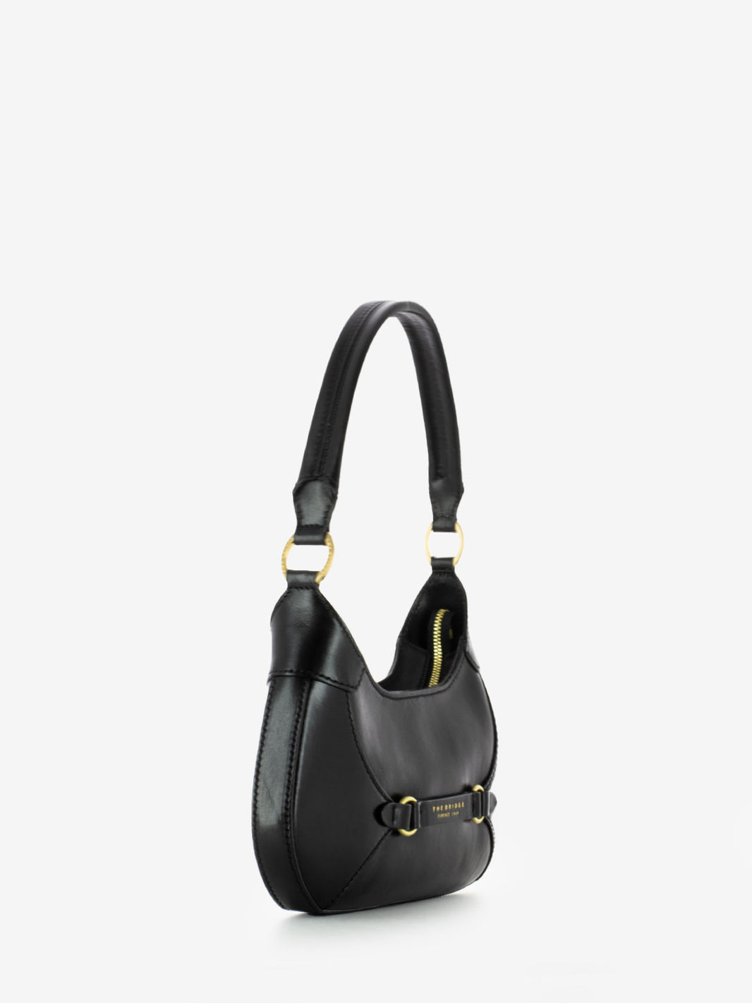 Isabella black shoulder bag