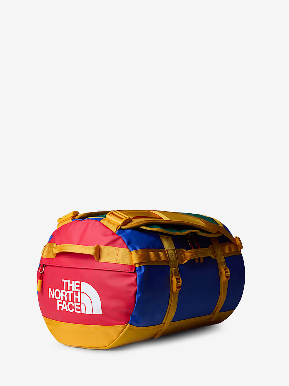 base camp duffel s The North Face - Base Camp Duffel S bag tnf blue / tnf red / summit gold