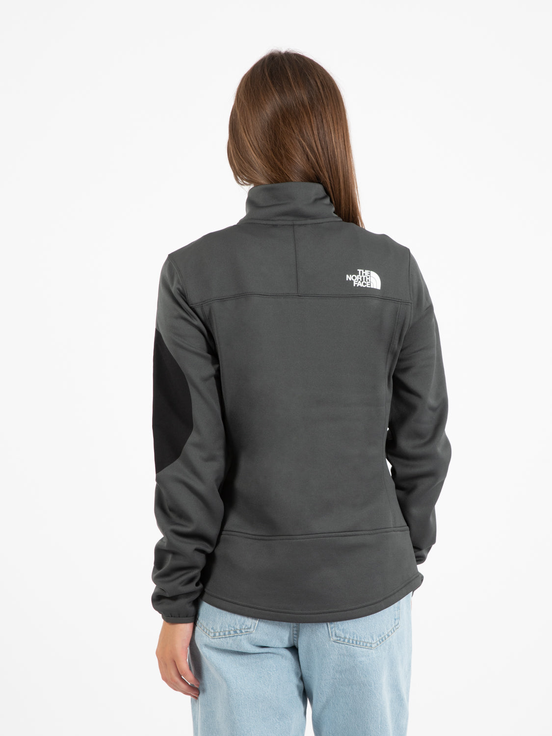 Felpa W Mistyescape Fleece asphalt grey / TNF black