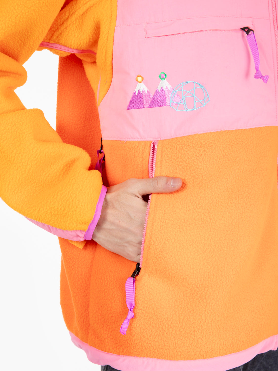 Giacca Tnf X Yinka Ilori red orange / apricot