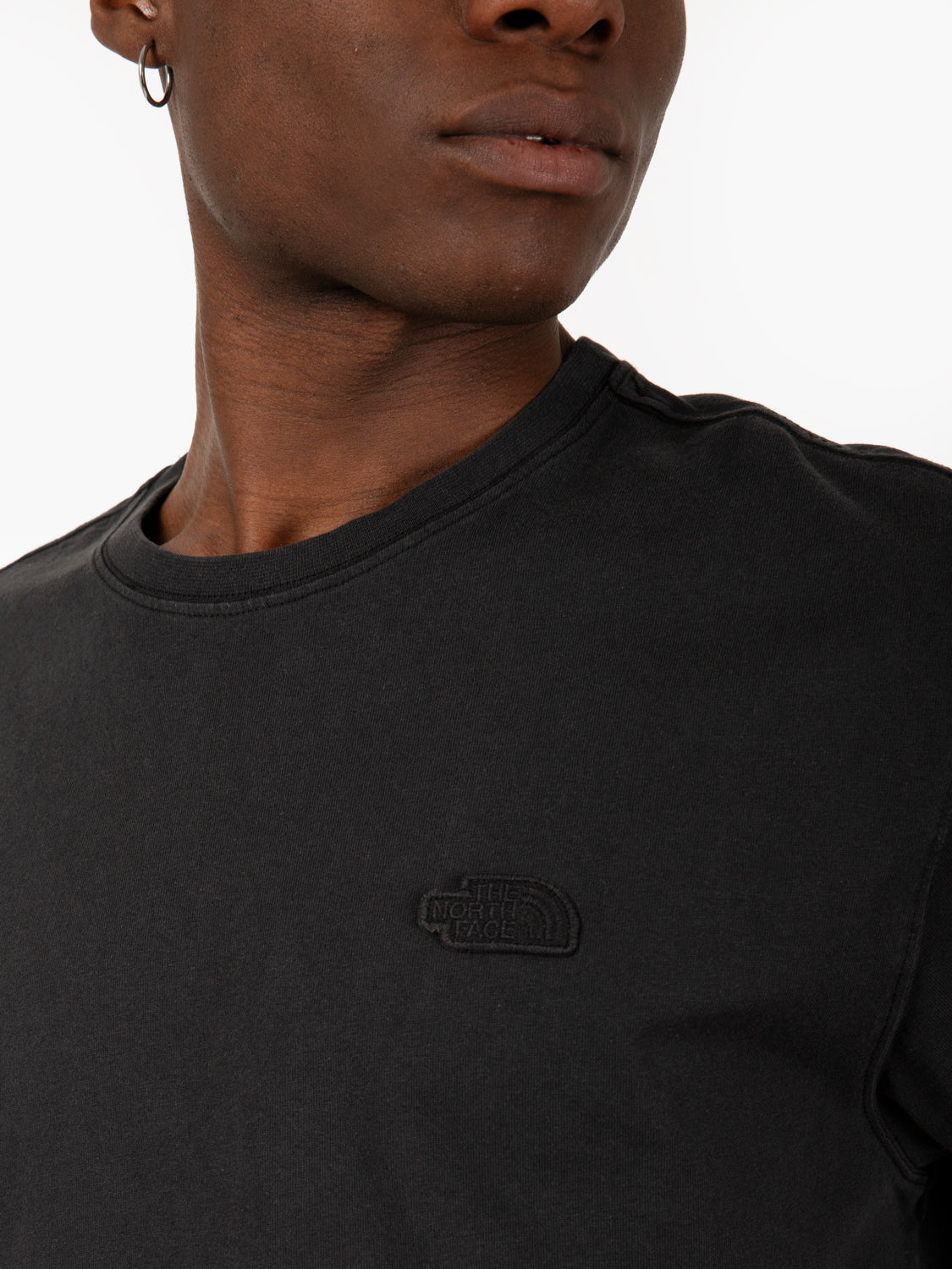 Nature relaxed tee logo tnf black