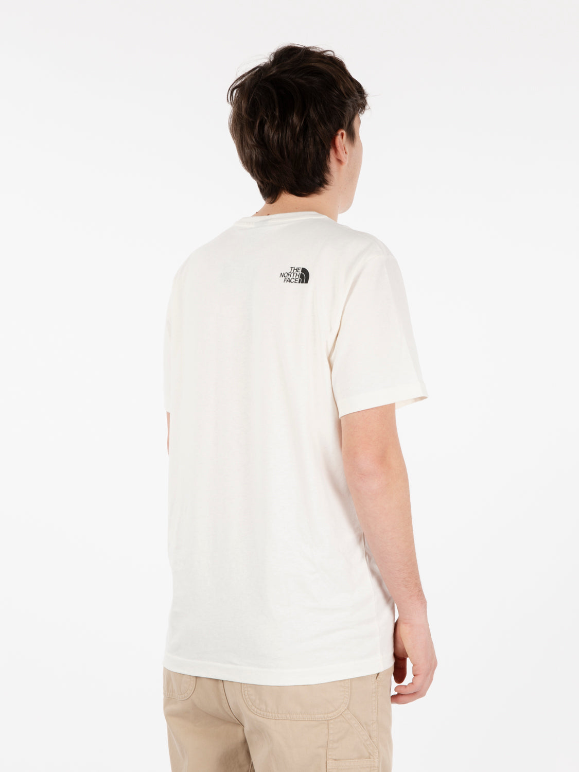 Berkeley California t-shirt s/s scrap white dune