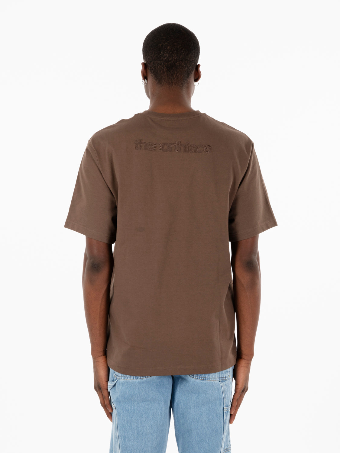 T-shirt logo relaxed Smokey brown