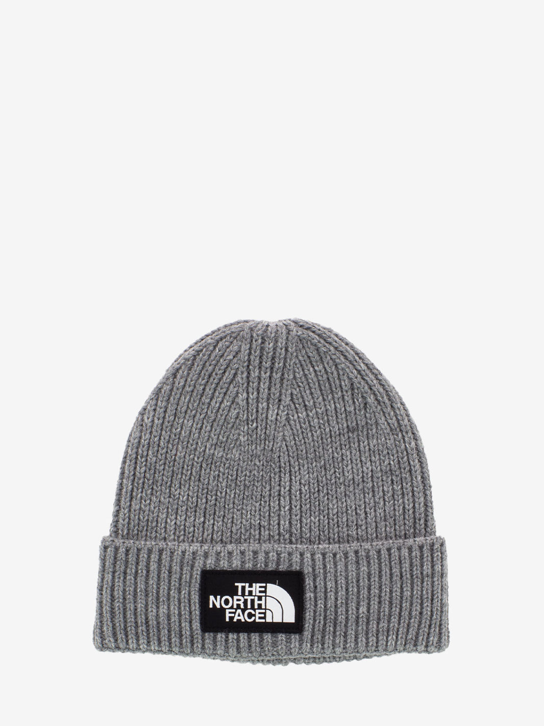 TNF Logo Box Cuff Beanie TNF medium gray heather