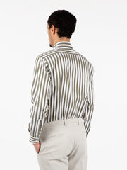 THE SARTORIALIST - Camicia a righe verde / bianco