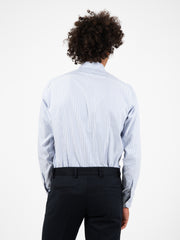 THE SARTORIALIST - Camicia Oxford a righe bianco / azzurro