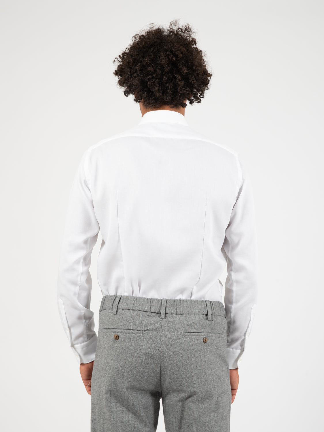 Camicia piquet bianco