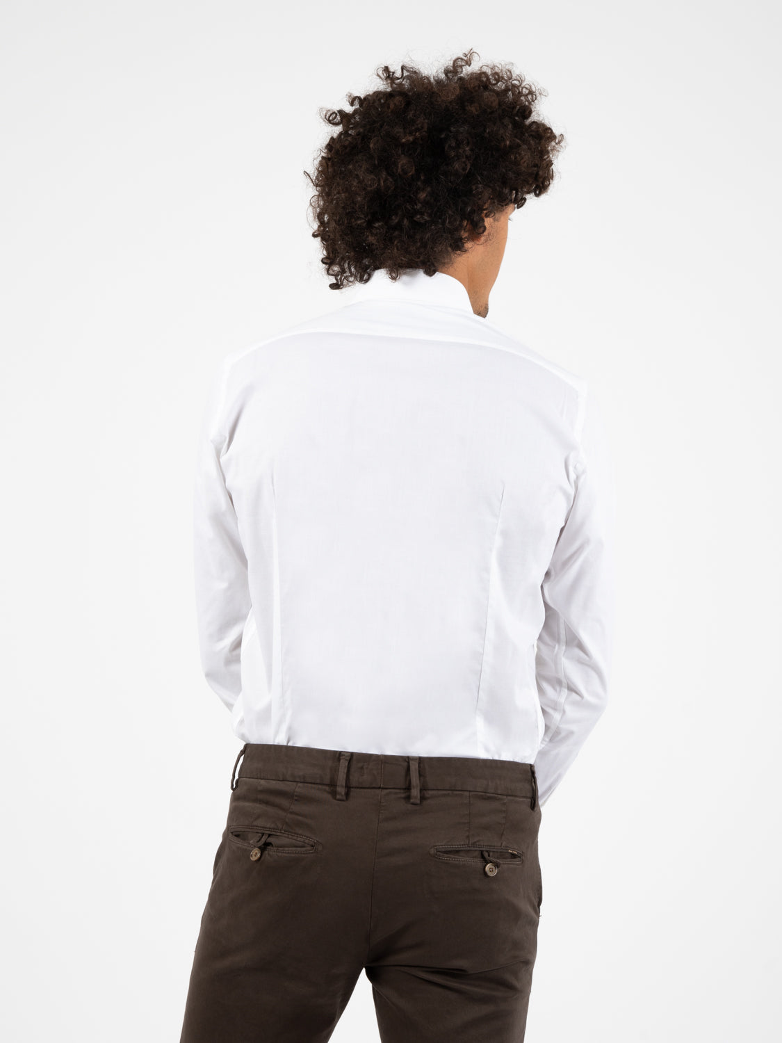 Camicia popeline bianco