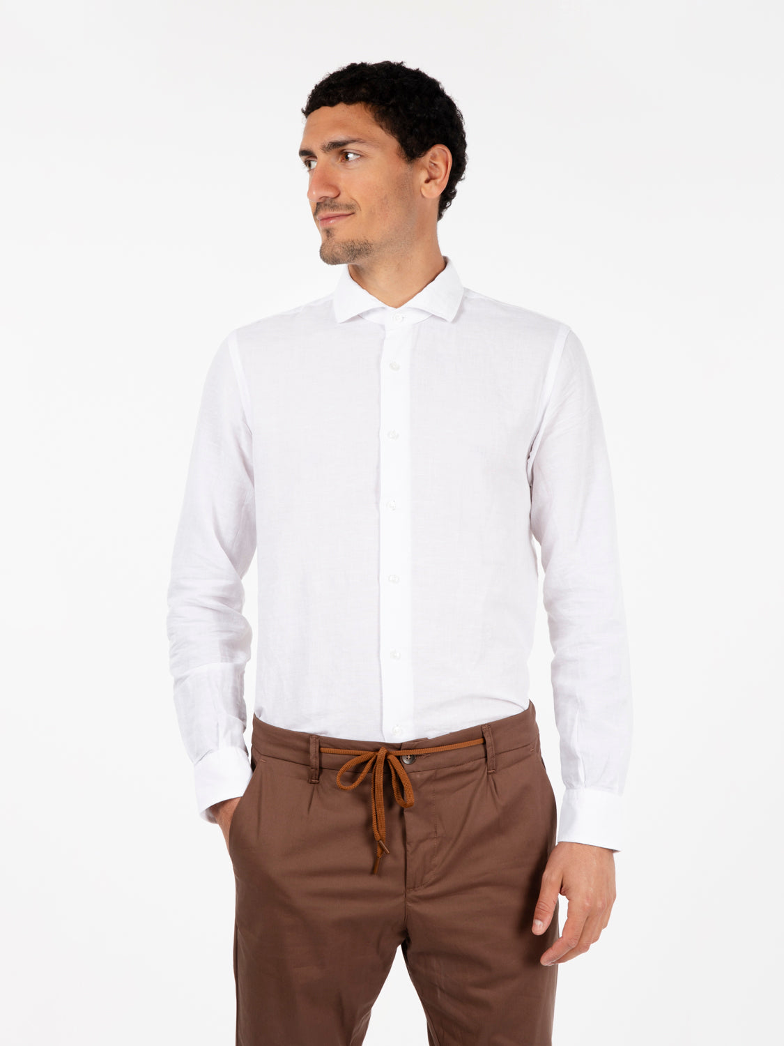 Plain white shirt