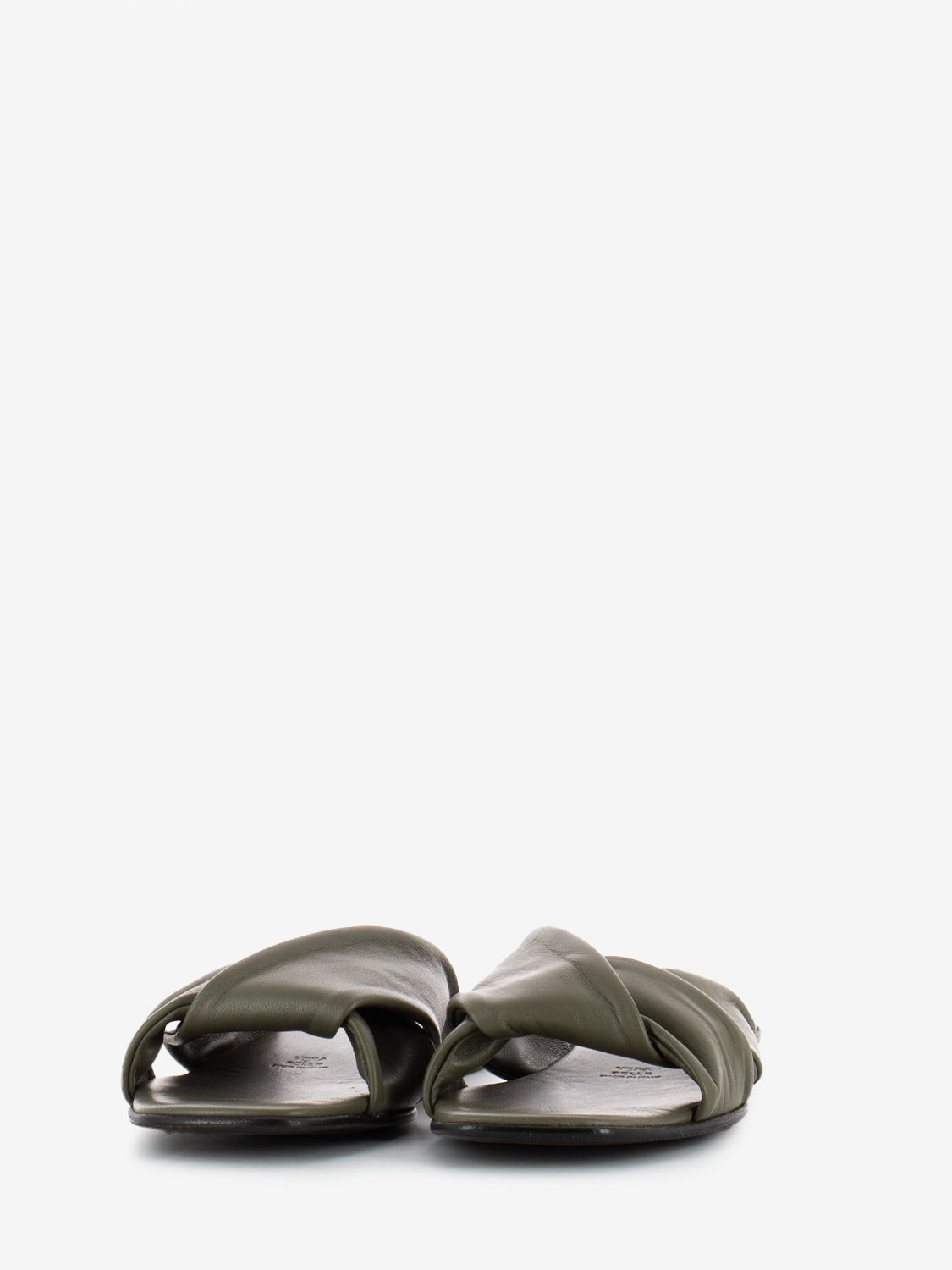 Ciabatta in nappa militare