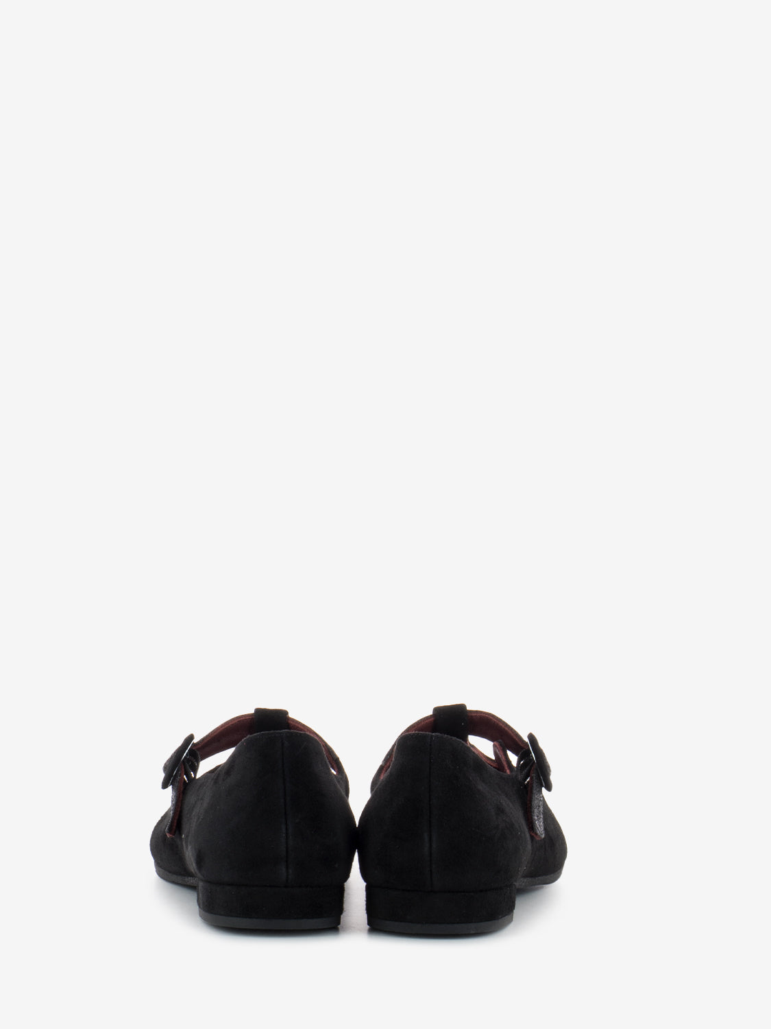 Ballerina Star suede and black glitter